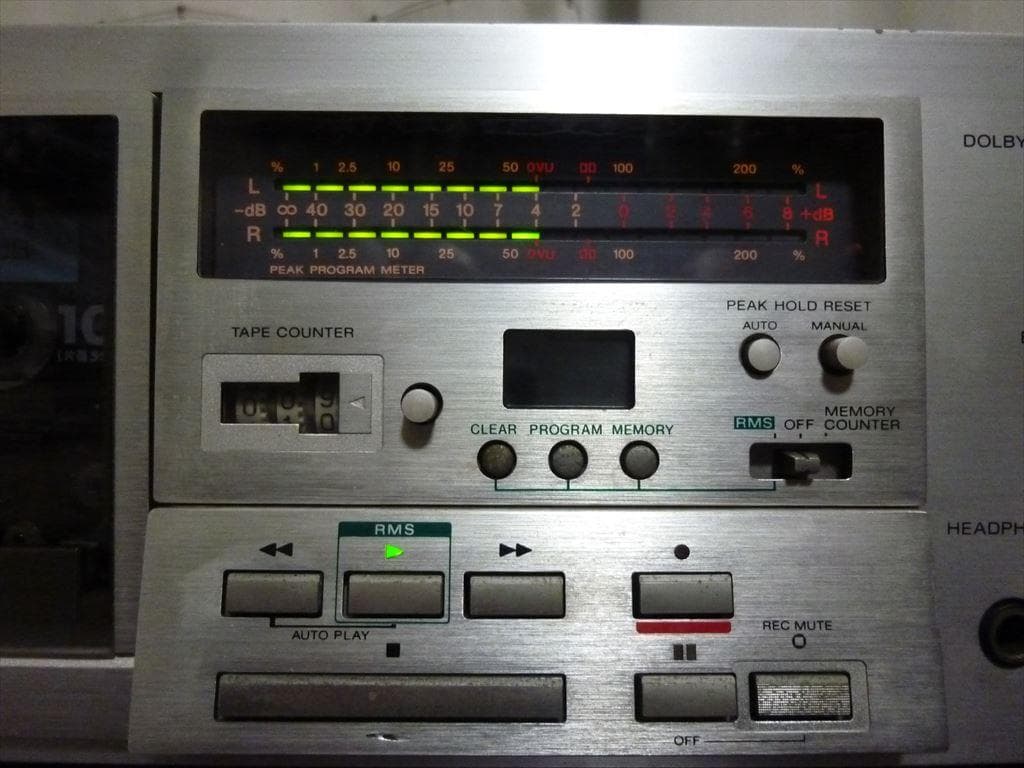 SONY ソニー カセットデッキ TC-K65 修理済 全機能動作 概ね美品