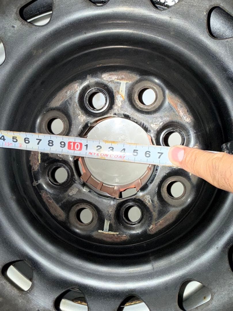 2024年製 スタッドレス タイヤ付き 8穴スチールホイール 4本セット✨溝あり