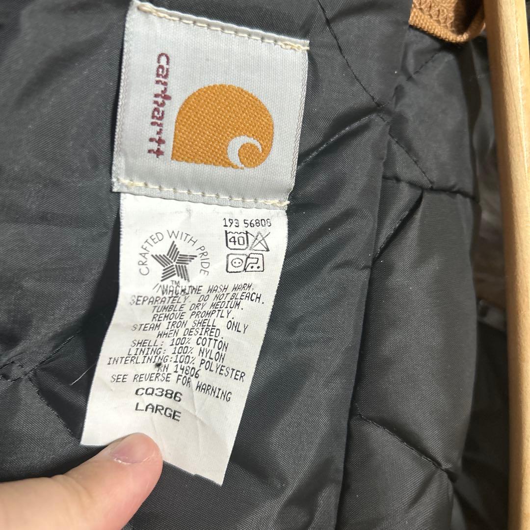 90s USA製　カーハート CARHARTT シベリアンパーカー　アクティブ