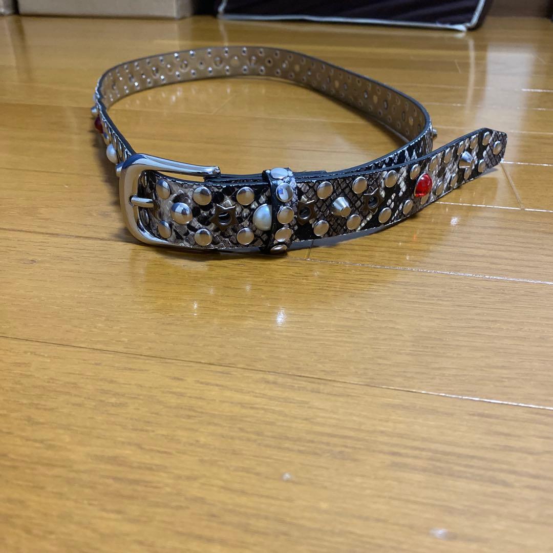 JADED LONDON/スタッズ本革ベルト