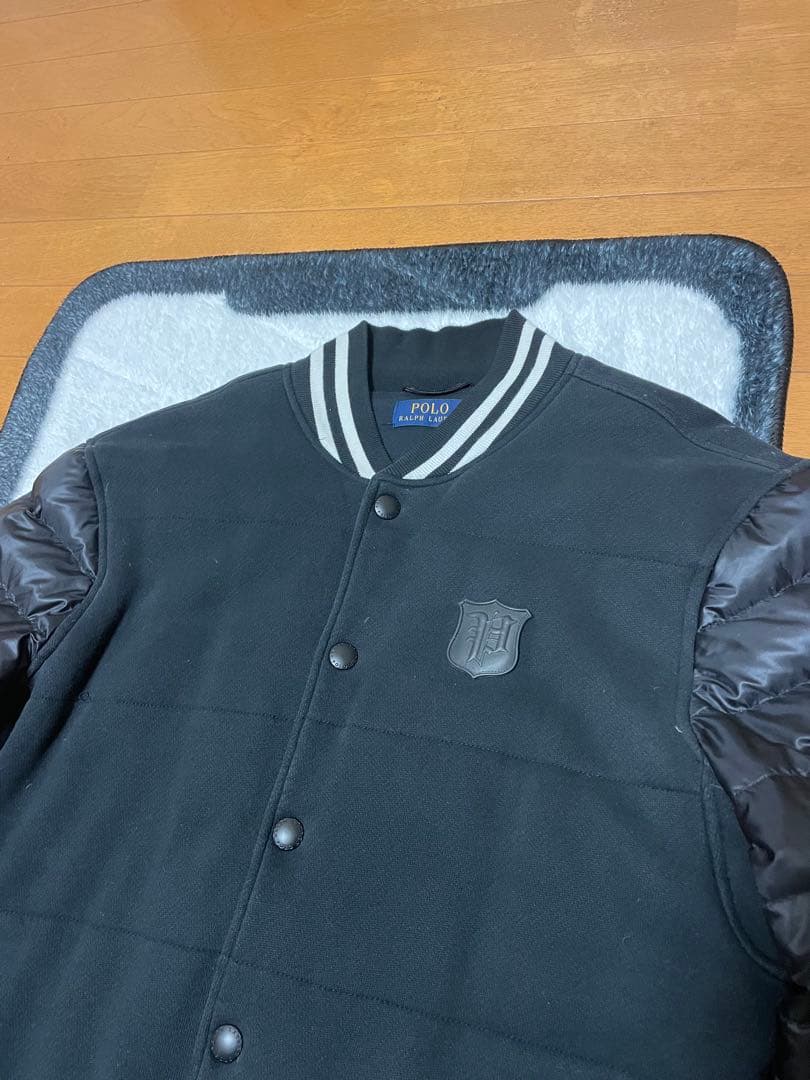 ラルフローレン　 スタジアムジャケット ブラック　ダウン