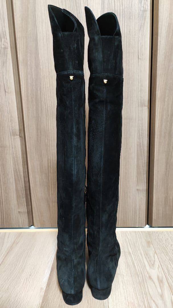 フェラガモ　ニーハイブーツ　23cm 6D