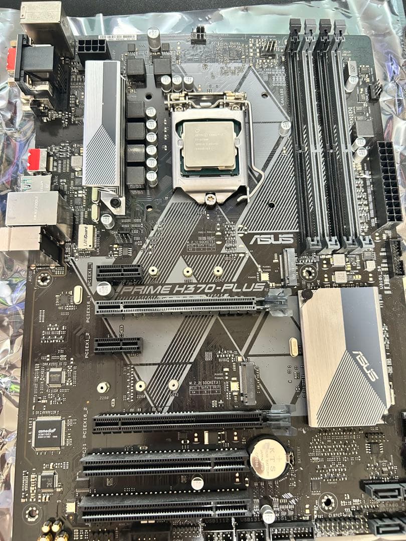 Intel CPU i7-9700F ASUS H370-PLUSセット