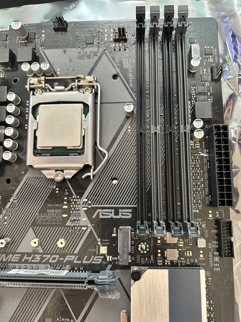 Intel CPU i7-9700F ASUS H370-PLUSセット