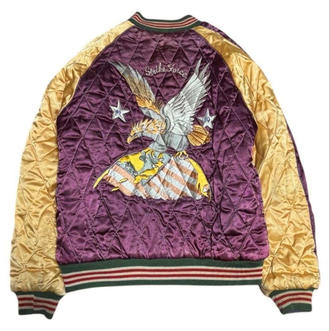 東洋 M品番 別珍 サテンキルト リバーシブル スーベニアジャケット 横田基地