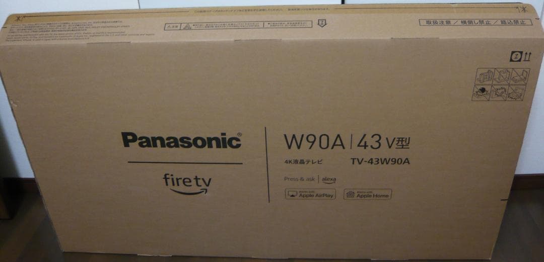 4K液晶テレビ 43V型★パナソニック TV-43W90A★2025年製