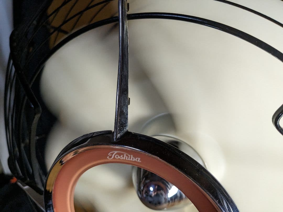 扇風機 昭和レトロ 東芝 Toshiba 夕顔 LP形 4枚羽根 東芝