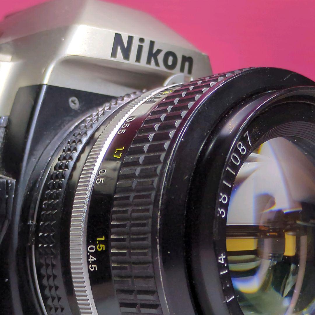 【美品】 Nikon FM10 + Nikkor 50mm f1.4 Ai改