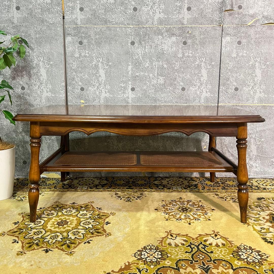 ꧁カリモク家具 karimoku꧂コロニアル リビングテーブル センター ロー