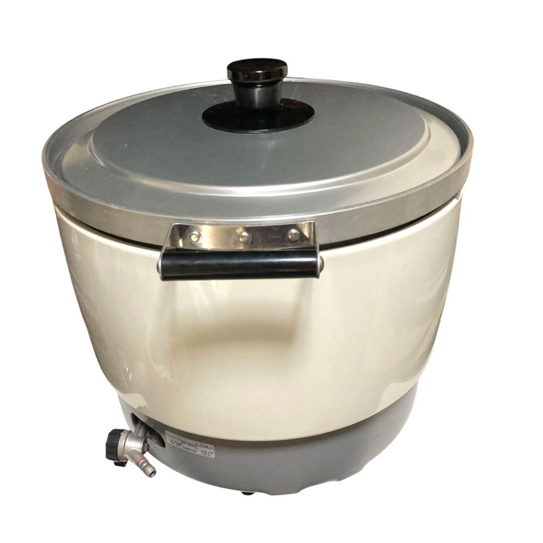 【美品】パロマ 業務用炊飯器 LPガス用 PR-6DSS 3升炊 2回だけ使用