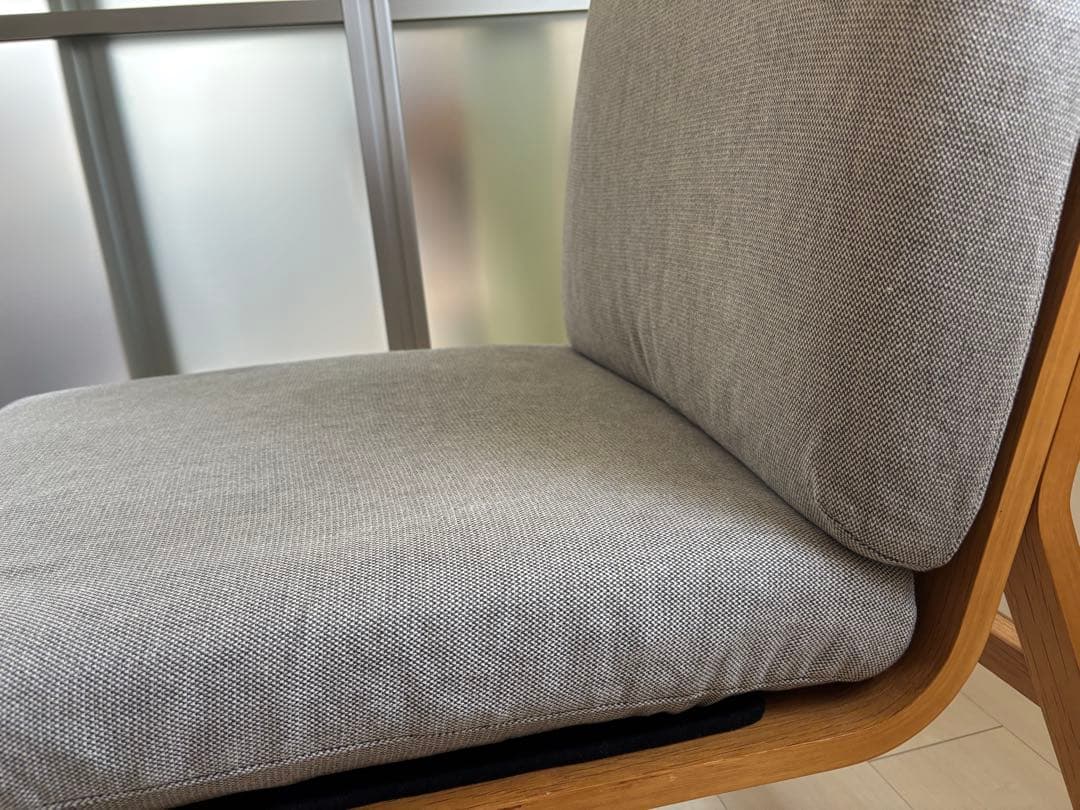 無印1人がけソファ 洗えるカバー付