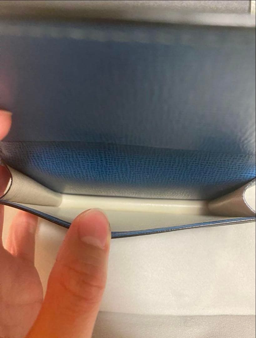 ヴァレクストラ名刺ケースカードケースブラック レザー名刺入れ