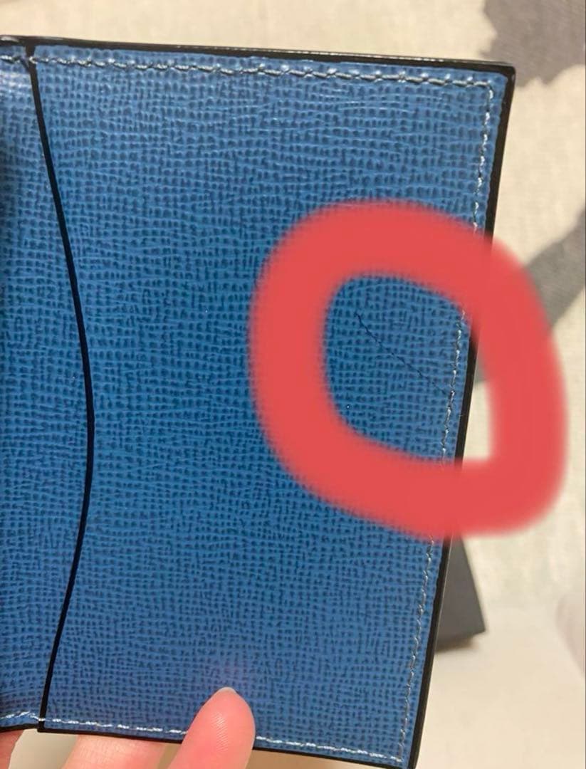 ヴァレクストラ名刺ケースカードケースブラック レザー名刺入れ