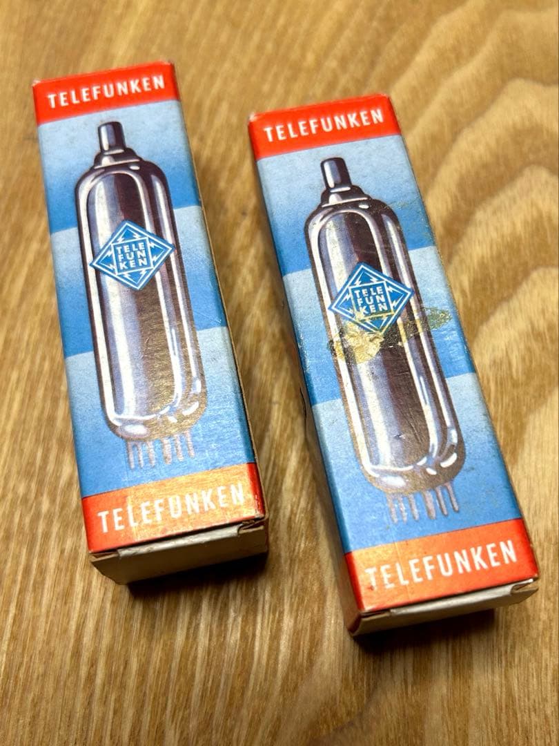 テレフンケン ECC83 / 12AX7 真空管 2本セット