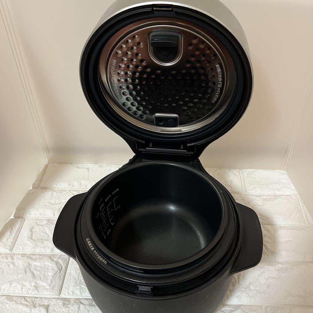 ⭐︎良品⭐︎ BALMUDAバルミューダ 炊飯器 K03A-BK 黒Black