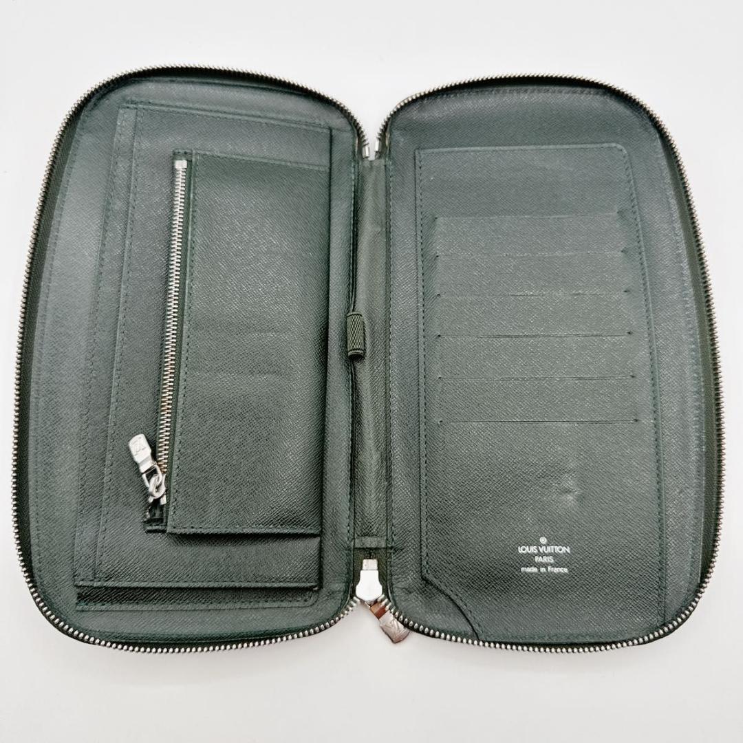 ルイヴィトン タイガ オーガナイザー アトール トラベルケース 長財布 ジッピー