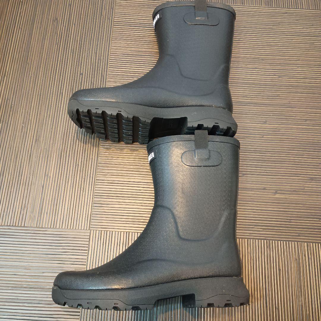 AIGLE エーグル アリア ラバーブーツ 黒