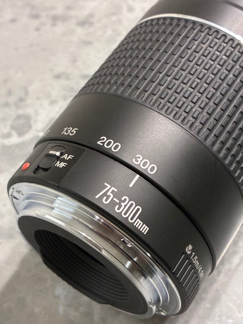⭐️美品⭐️Canon EF 75-300mm F4-5.6 III レンズフード付