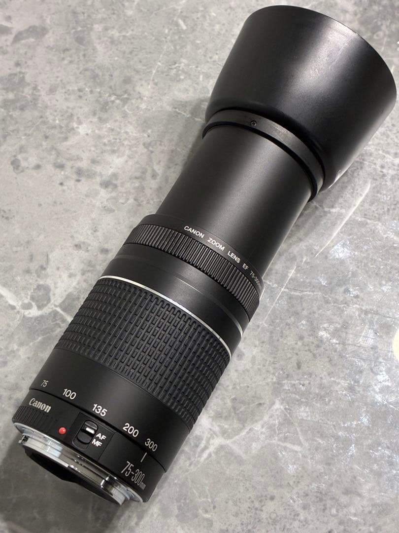 ⭐️美品⭐️Canon EF 75-300mm F4-5.6 III レンズフード付