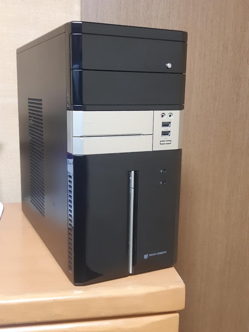 自作PC　RYZEN3 3100・8GB・128GB・GTX750Ti