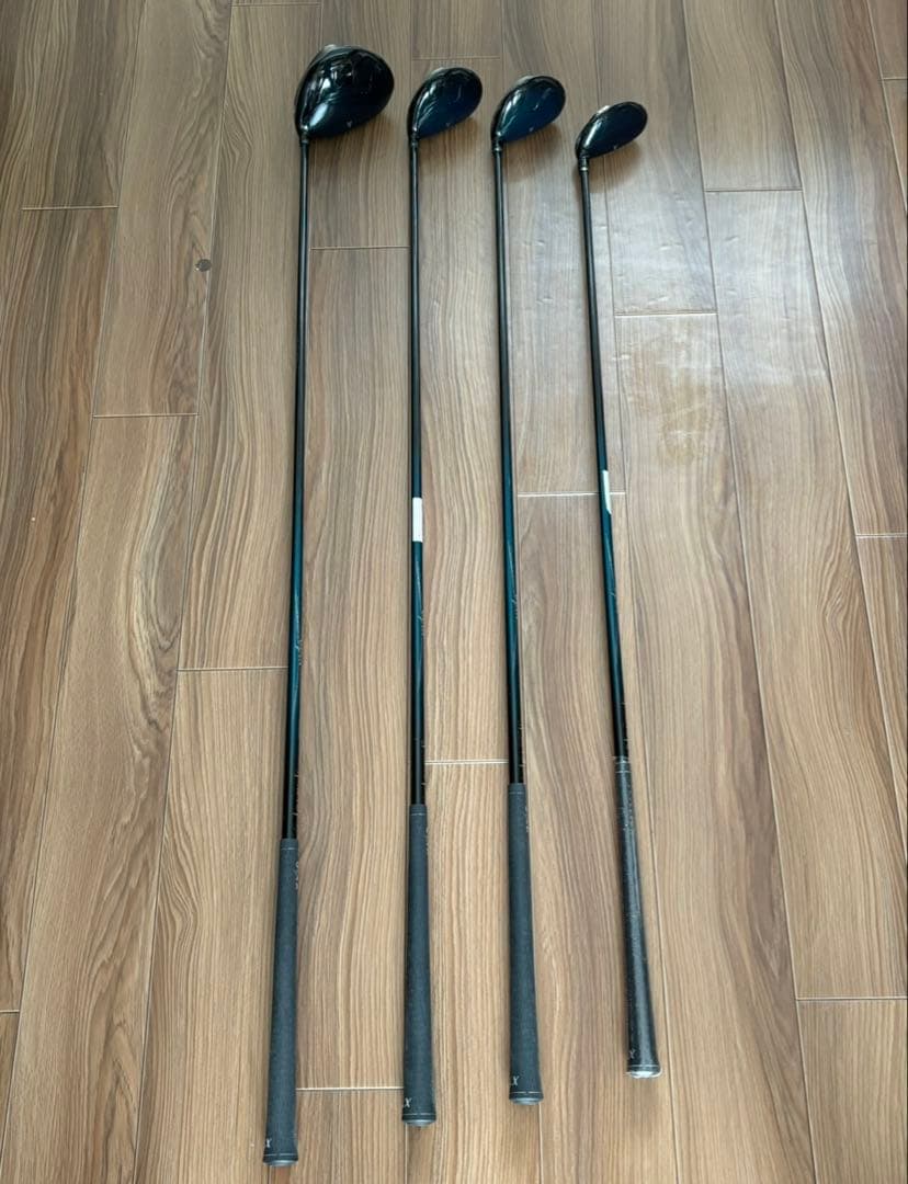 XXIO ゼクシオ ドライバー フェアウェイウッド 4本セット ゴルフ レフティ