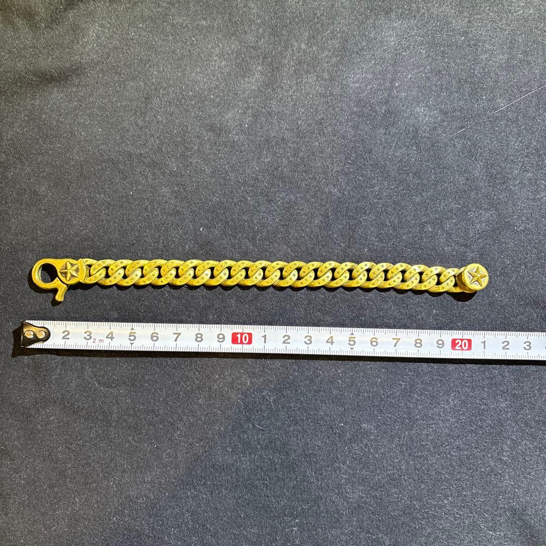 calee チェーンブレスレット　真鍮