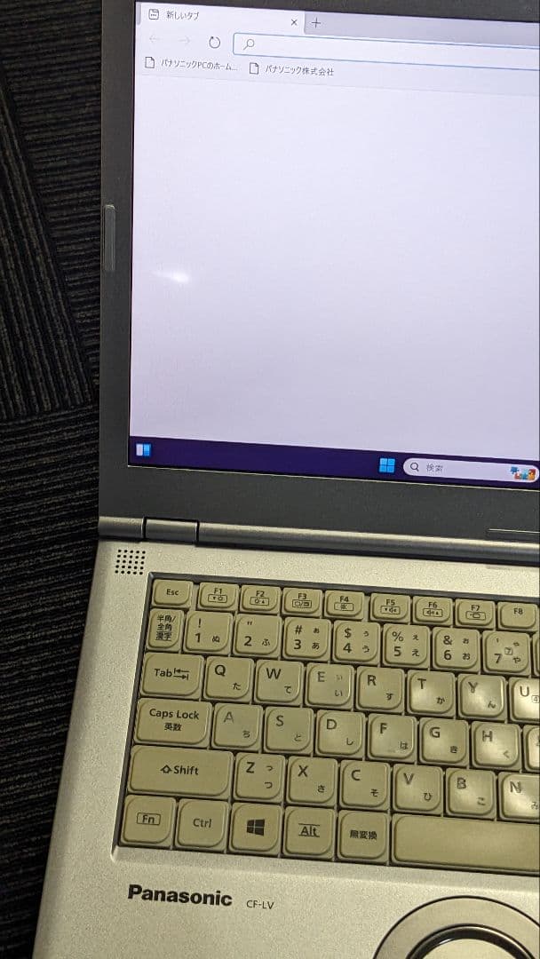 Windowsノート本体 PANASONIC CF-LV8RDHVS i5 SSD