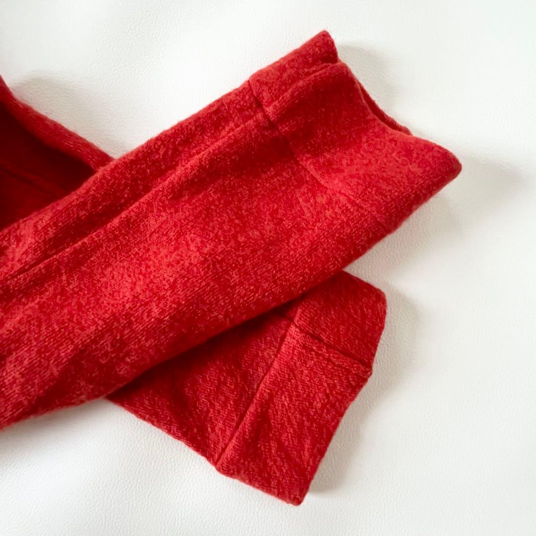 ＊45rpm ウールカーディガンジャケット　レッド＊