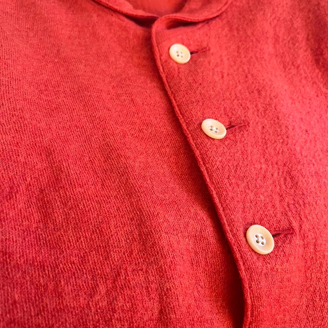 ＊45rpm ウールカーディガンジャケット　レッド＊