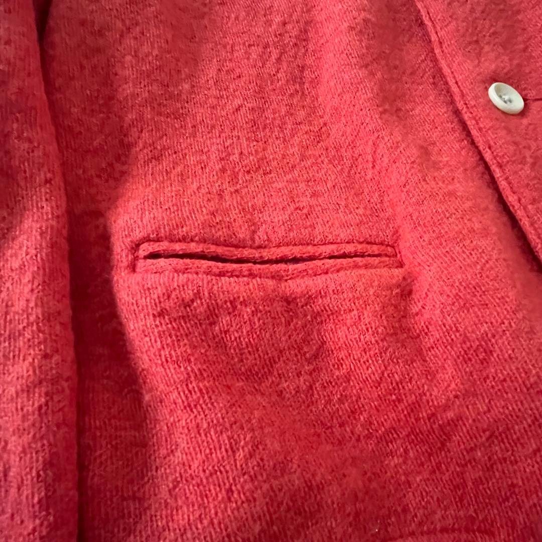 ＊45rpm ウールカーディガンジャケット　レッド＊