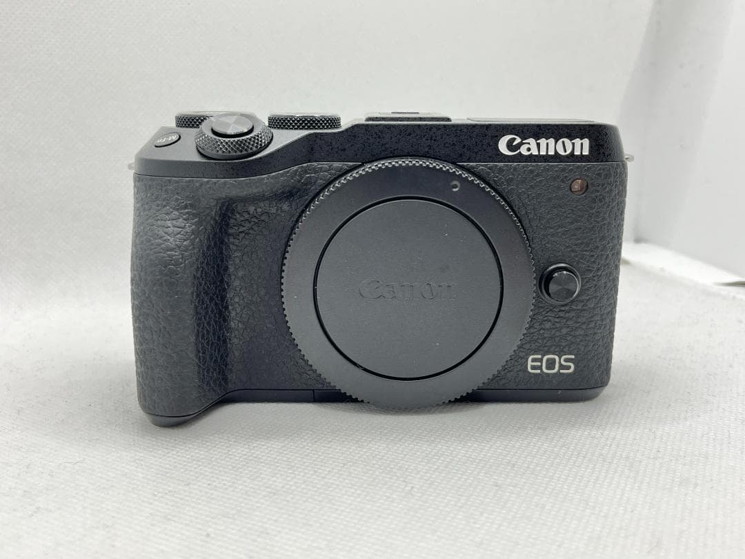 【美品】Canonキヤノン EOS M6 Mark II ブラック