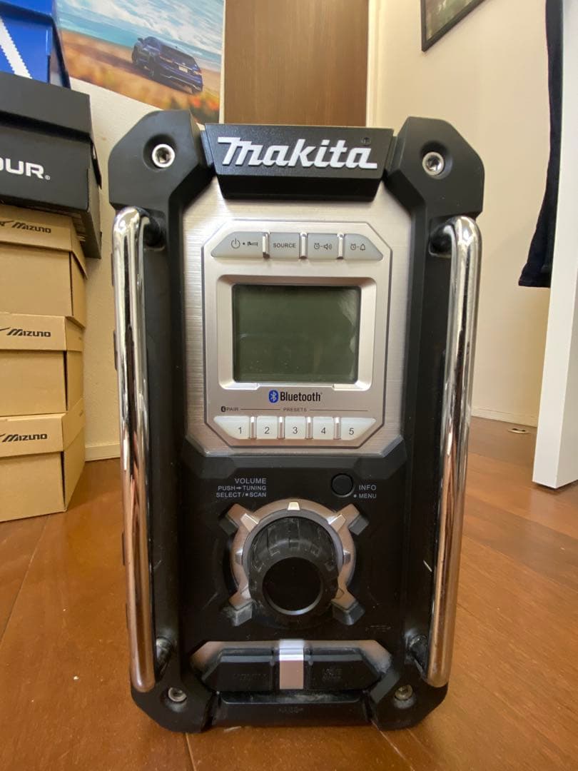 マキタラジオ mr108 ブルートゥース