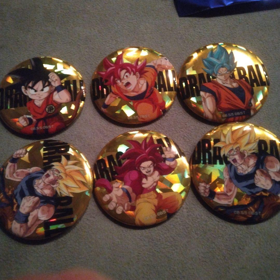 ドラゴンボール　ゲンキダマツリ　缶バッジ