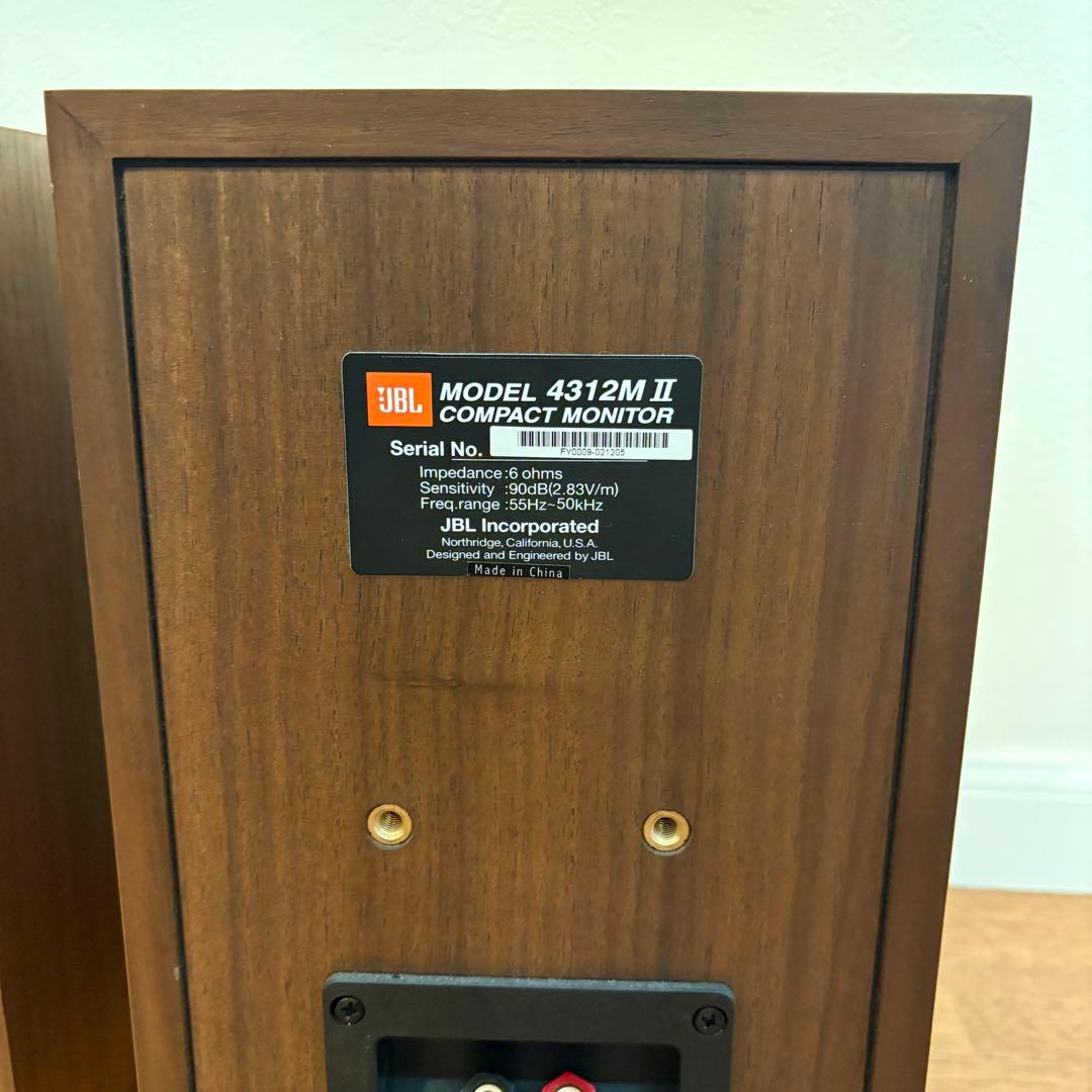 【ワンオーナー】JBL 4312MII (WX)スピーカー コンパクトモニター