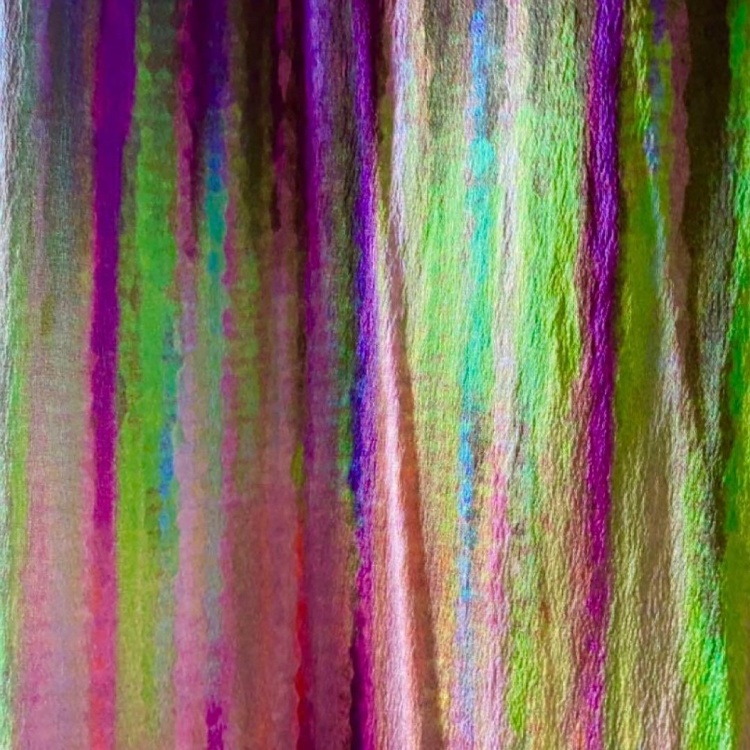 極美品✨◆BCBGMAXAZRIA◆30万 シルク100%マキシドレスワンピース