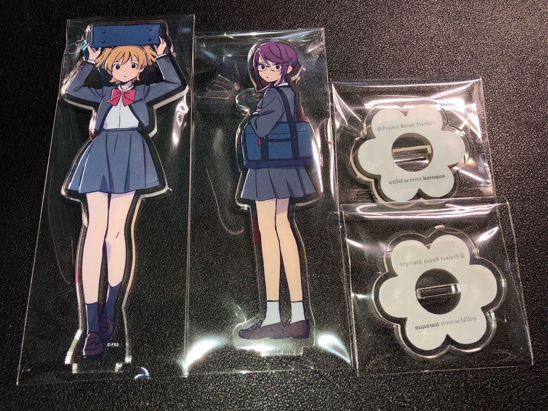 スタァライト 大場なな 星見純那 めばち アクリルスタンド