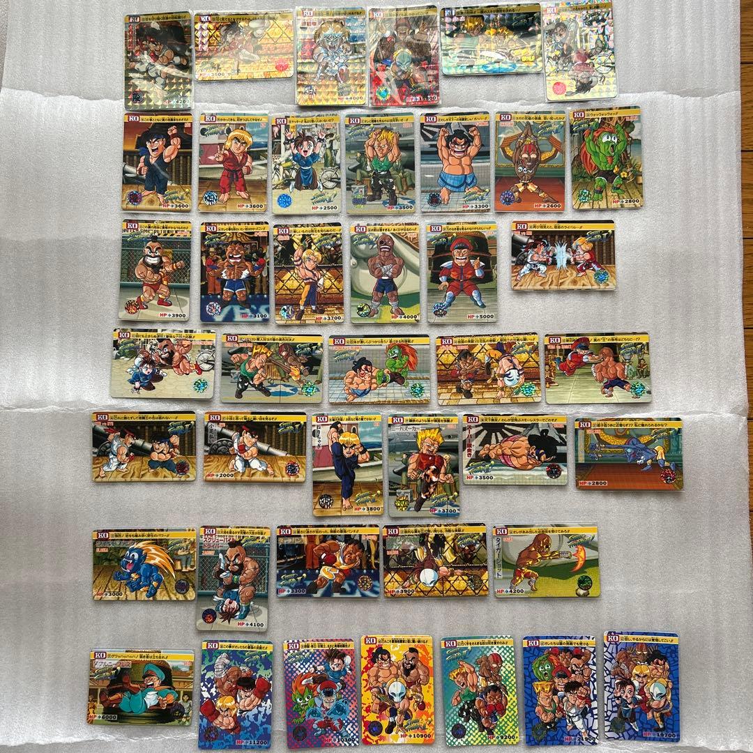 【希少美品】ストリートファイターⅡ 'カードダス パート2 全42種 コンプ