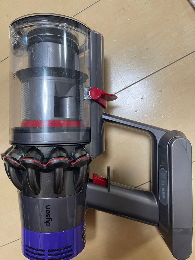 【美品】dyson V10 SV12　純正フロアドック付エコーモード68分