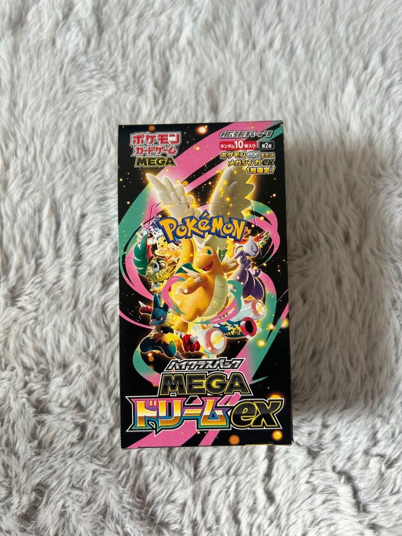 ポケモンカードゲーム MEGAドリームEX 1 box シュリンクなし