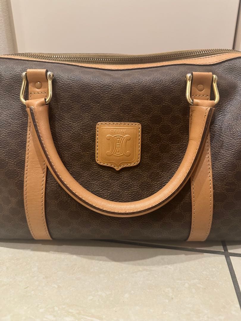 CELINE ヴィンテージ　ボストンバッグ