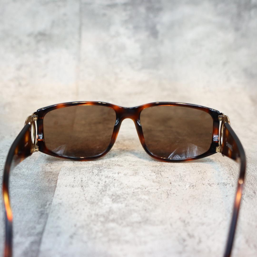 CHANEL シャネル CCロゴ サングラス べっ甲 ブラウン レディース