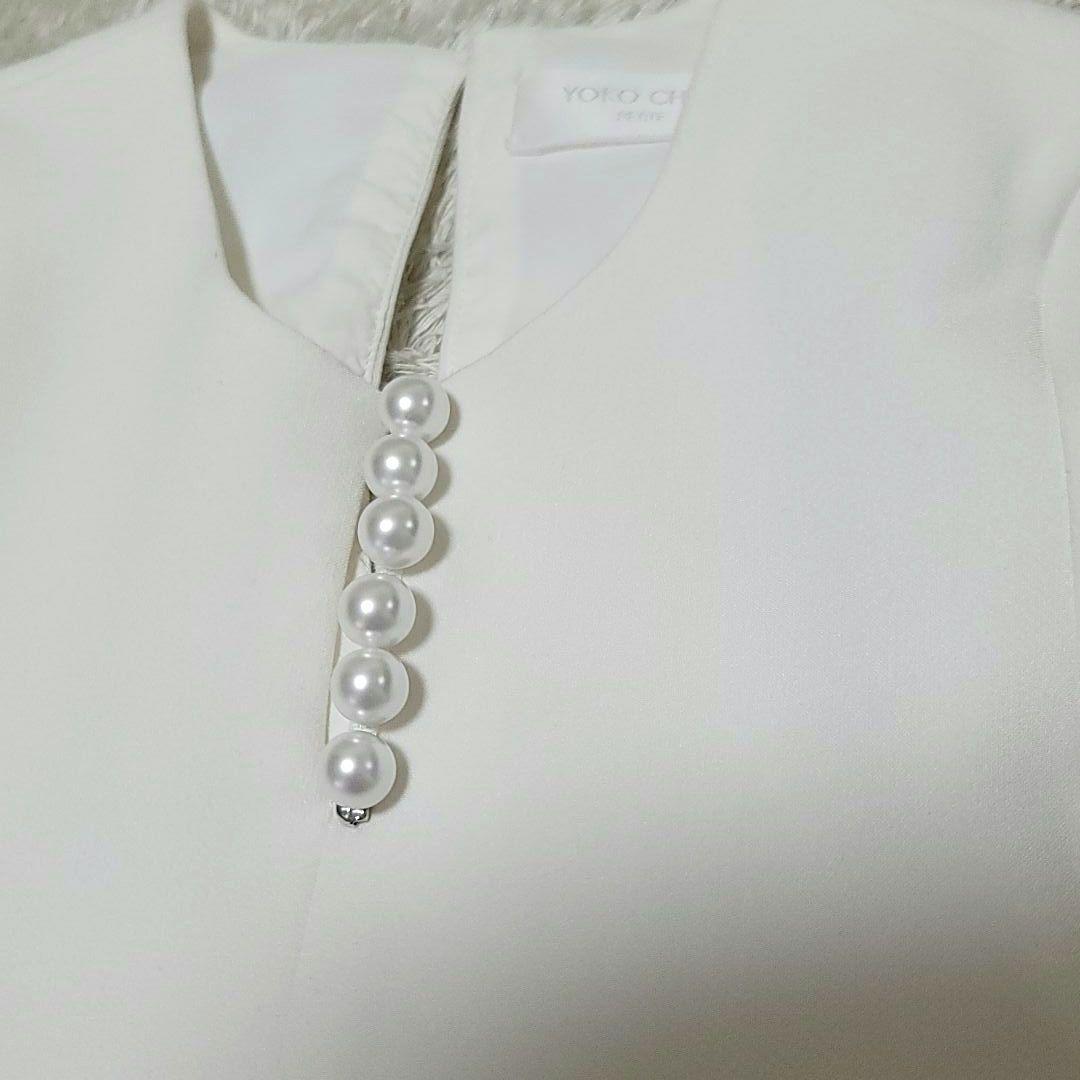 YOKO CHAN ヨーコチャン パールドレス ワンピース キッズ M 110㎝