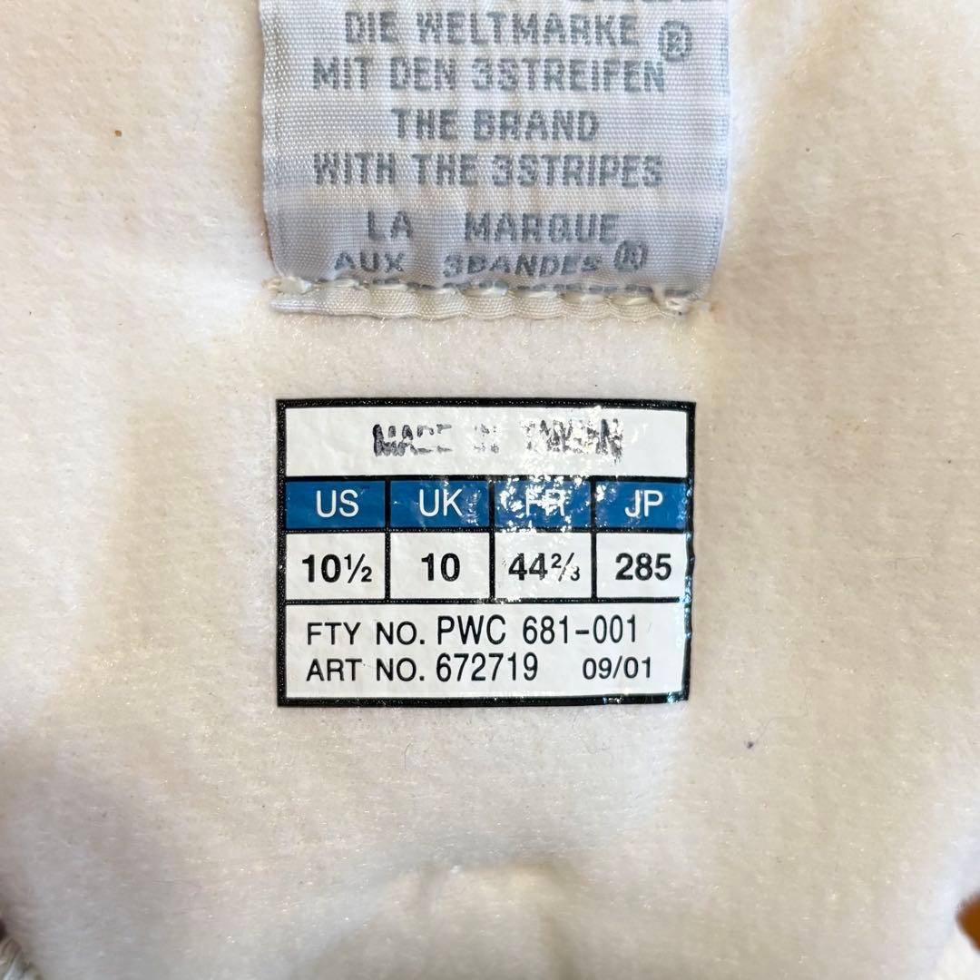 デッドストック　2001年製　アディダス　プロシェル　28.5センチ　白　レザー