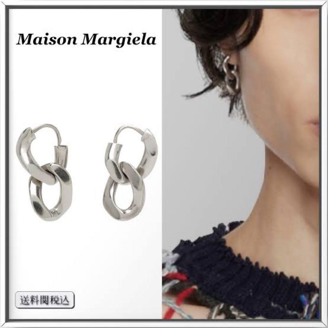 Maison Margiela マイヨン ピアス ダブルカーブリンク