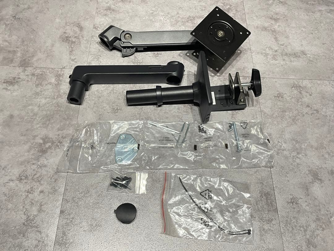 ERGOTRON LX モニターアーム マットブラック 値下げ可能