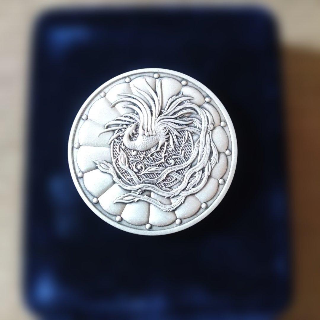 天皇陛下 御即位の記念銀貨