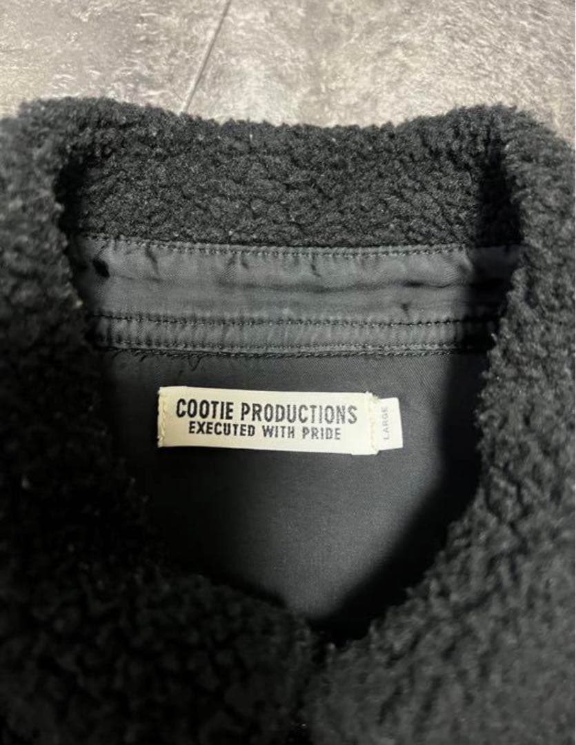 ジャケット・アウター COOTIE / Boa CPO Jacket -Black-