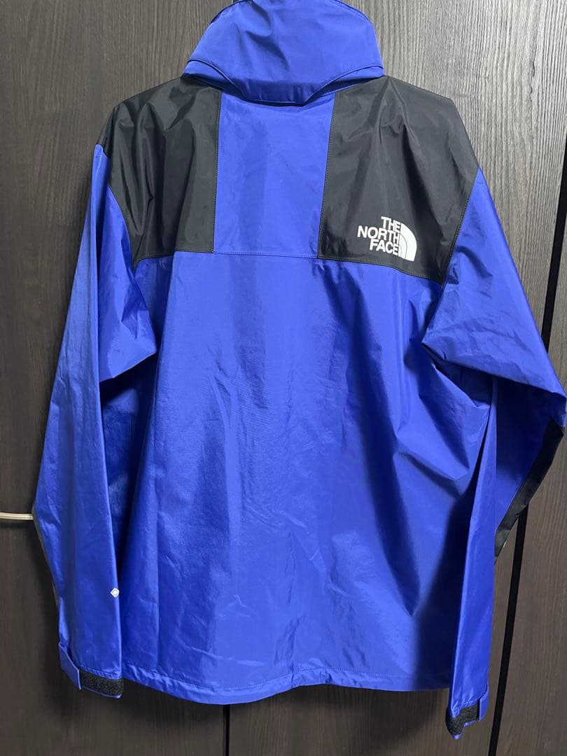 【着用1回】美品　ザノースフェイス　レインテックス　ゴアジャケット　L 青