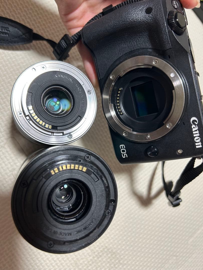 Canon EOS M5 ミラーレス一眼 ダブルレンズセット