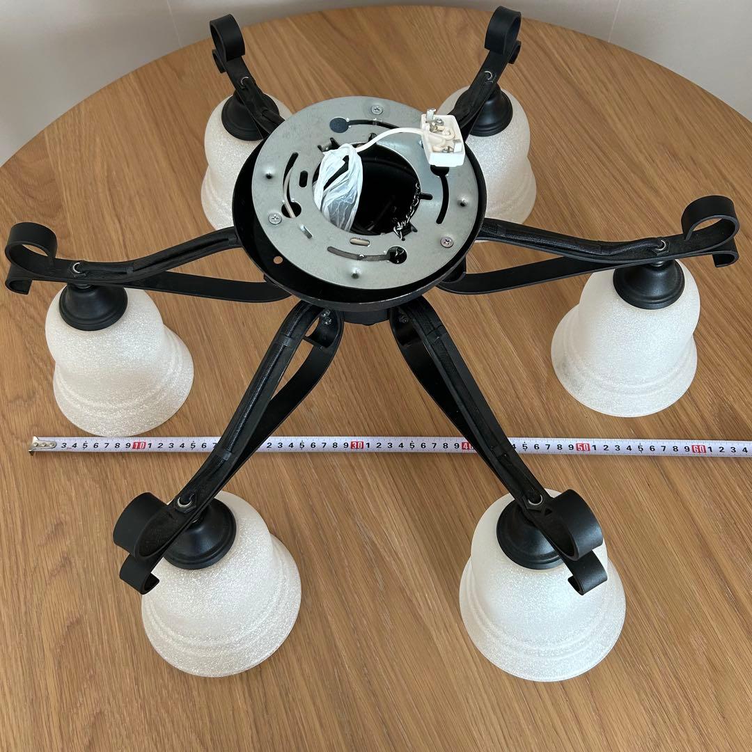 アンティーク　シャンデリア 6灯